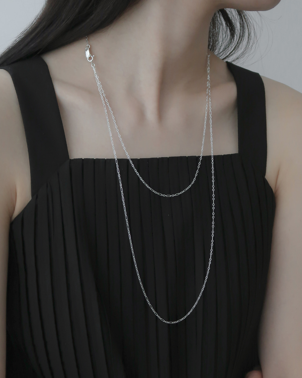 Swing chain Necklace (2 color)