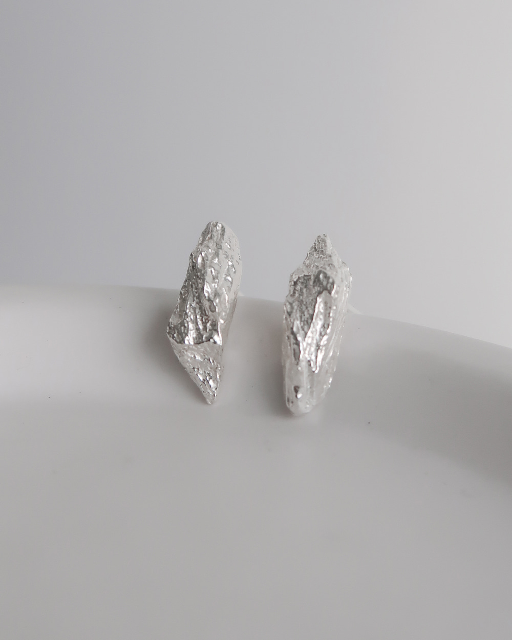 Meteorite Earring(Type3.white)
